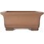 Ovale ongeglazuurde bonsaipot van Sanpo - 425 x 320 x 132 mm