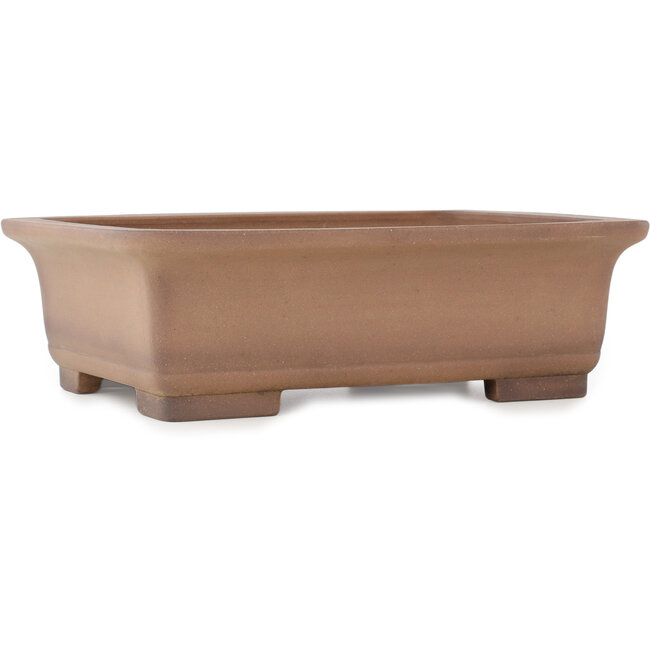 Vaso bonsai ovale non smaltato di Sanpo - 425 x 320 x 132 mm