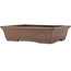 Rectangular unglazed bonsai pot - 420 x 335 x 105 mm