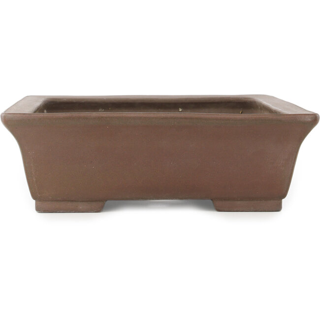 Vaso bonsai rettangolare non smaltato - 420 x 335 x 105 mm