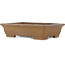 Rectangular unglazed bonsai pot by Maruhei - 420 x 315 x 100 mm