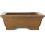 Rectangular unglazed bonsai pot by Maruhei - 420 x 315 x 100 mm