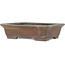 Rectangular unglazed bonsai pot by Eiraku - 373 x 287 x 105 mm
