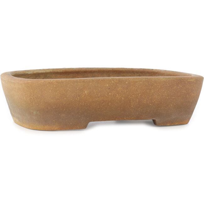 Vaso bonsai ovale non smaltato di Yozan - 315 x 225 x 70 mm