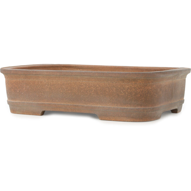 Vaso bonsai ovale non smaltato di Hattori - 400 x 303 x 102 mm