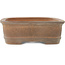 Pot à bonsaï ovale non émaillé par Hattori - 400 x 303 x 102 mm