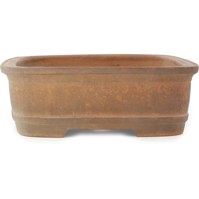 Vaso bonsai ovale non smaltato di Hattori - 400 x 303 x 102 mm