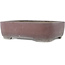 Ovale ongeglazuurde bonsai pot van Yamaaki - 380 x 310 x 115 mm