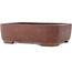 Pot à bonsaï ovale non émaillé de Yamaaki - 375 x 300 x 115 mm