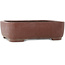 Pot à bonsaï ovale non émaillé de Yamaaki - 375 x 300 x 115 mm