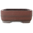 Ovale ongeglazuurde bonsaipot van Yamaaki - 410 x 322 x 115 mm