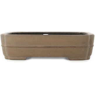 Eiraku Vaso bonsai ovale non smaltato da 387 mm di Eiraku, Giappone
