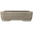 Pot à bonsaï ovale non émaillé de Sanpo - 385 x 300 x 110 mm