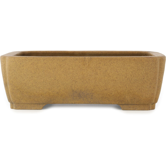 Maceta para bonsái ovalada sin esmaltar - 407 x 306 x 130 mm