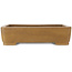Pot à bonsaï rectangulaire non émaillé de Maruhei - 420 x 320 x 100 mm