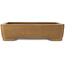 Maceta rectangular sin esmaltar para bonsái de Maruhei - 420 x 320 x 100 mm
