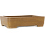 Maceta rectangular sin esmaltar para bonsái de Maruhei - 420 x 320 x 100 mm