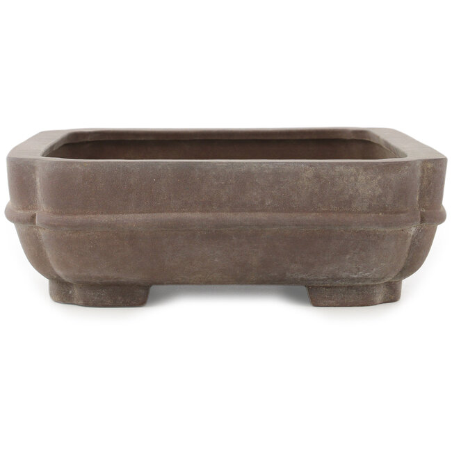 Pot à bonsaï ovale non émaillé - 407 x 292 x 95 mm