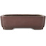 Pot à bonsaï ovale non émaillé de Yamaaki - 337 x 270 x 95 mm