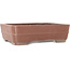 Maceta rectangular sin esmaltar para bonsái de Reiho - 412 x 305 x 110 mm