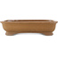 Pot à bonsaï ovale non émaillé de Shoko - 405 x 330 x 92 mm