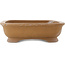 Pot à bonsaï ovale non émaillé de Shoko - 405 x 330 x 92 mm