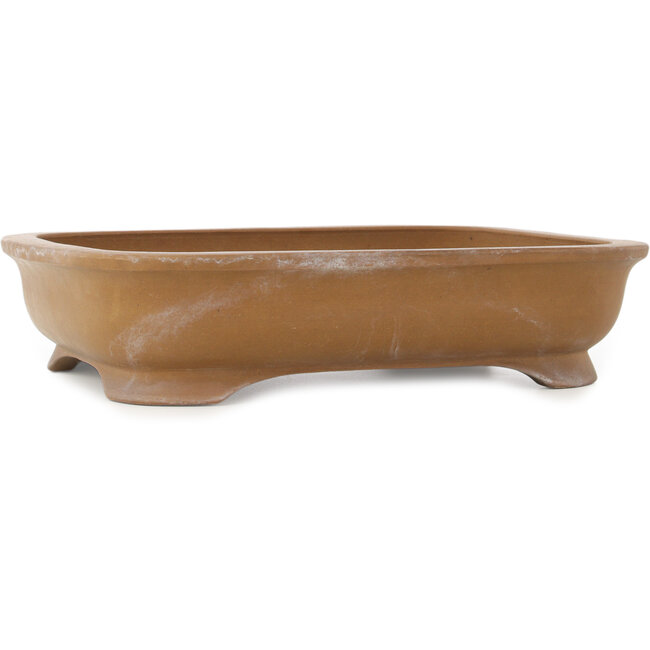 Pot à bonsaï ovale non émaillé de Shoko - 405 x 330 x 92 mm