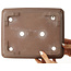 Pot à bonsaï rectangulaire non émaillé de Keizan - 277 x 224 x 80 mm