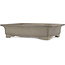 Rectangular unglazed bonsai pot by Kisen - 478 x 365 x 110 mm
