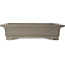Rectangular unglazed bonsai pot by Kisen - 478 x 365 x 110 mm