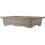 Rectangular unglazed bonsai pot by Kisen - 478 x 365 x 110 mm