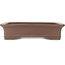 Maceta rectangular sin esmaltar para bonsái de Kisen - 423 x 330 x 98 mm