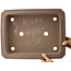 Maceta rectangular sin esmaltar para bonsái de Kisen - 423 x 330 x 98 mm