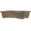 Rectangular unglazed bonsai pot by Senzan - 350 x 265 x 90 mm