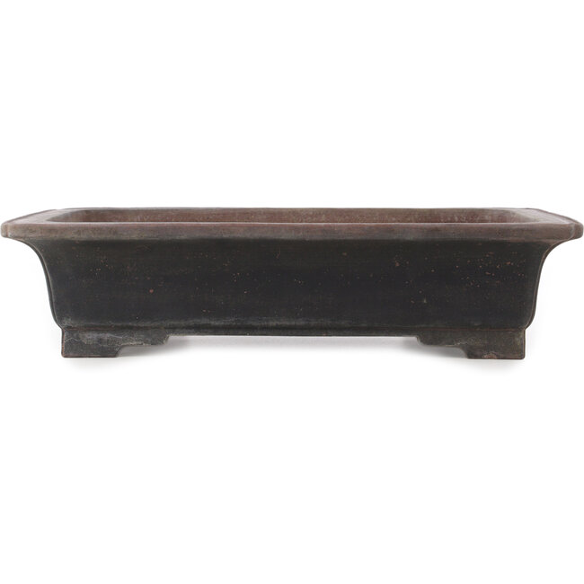 Maceta rectangular sin esmaltar para bonsái de Kakuzan - 498 x 353 x 120 mm