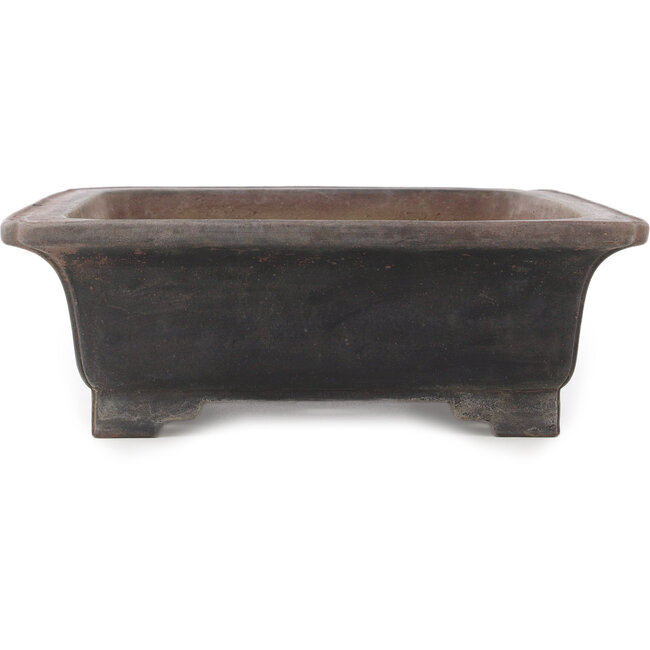 Pot à bonsaï rectangulaire non émaillé de Kakuzan - 498 x 353 x 120 mm