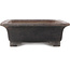 Rectangular unglazed bonsai pot by Kakuzan - 498 x 353 x 120 mm