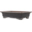 Rectangular unglazed bonsai pot by Kakuzan - 498 x 353 x 120 mm