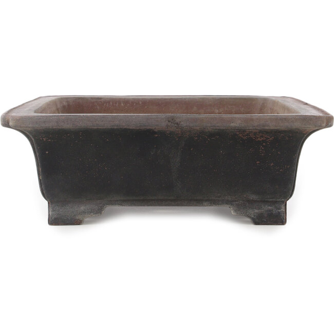 Pot à bonsaï rectangulaire non émaillé de Kakuzan - 498 x 353 x 120 mm