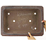Maceta rectangular sin esmaltar para bonsái de Kakuzan - 498 x 353 x 120 mm