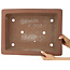 Maceta rectangular sin esmaltar para bonsái de Gyouzan - 463 x 360 x 110 mm