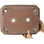 Maceta rectangular sin esmaltar para bonsái de Keizan - 410 x 312 x 90 mm