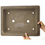 Pot à bonsaï rectangulaire non émaillé de Gyouzan - 470 x 357 x 112 mm