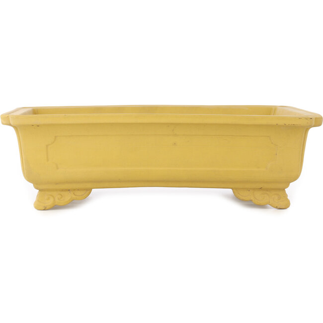 Maceta rectangular sin esmaltar para bonsái - 325 x 240 x 98 mm