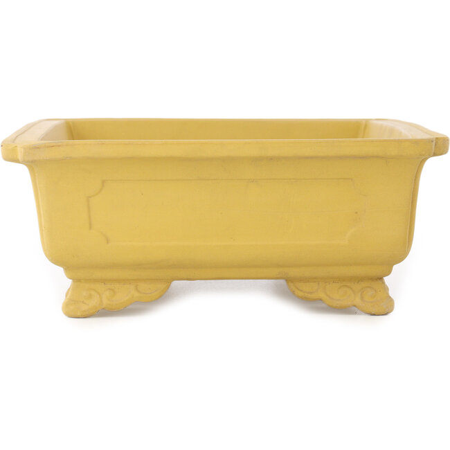 Maceta rectangular sin esmaltar para bonsái - 325 x 240 x 98 mm