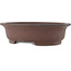 Ovaler unglasierter Bonsai-Topf von Keizan - 495 x 395 x 145 mm