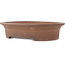 Vaso bonsai ovale non smaltato di Keizan - 425 x 340 x 100 mm