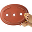Pot à bonsaï ovale non émaillé - 355 x 265 x 85 mm