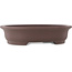 Ovale ongeglazuurde bonsai pot van Yamaaki - 430 x 338 x 100 mm