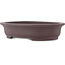Pot à bonsaï ovale non émaillé de Yamaaki - 432 x 340 x 100 mm